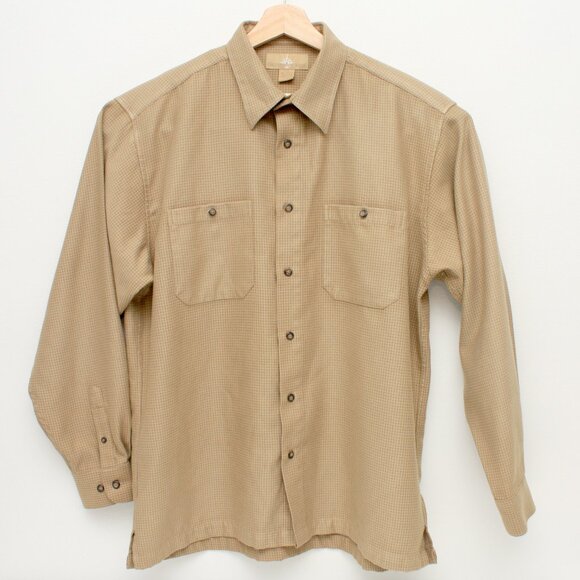 Christopher Rand Men's Long Sleeve Button Front Shirt Large - Picture 1 of 6